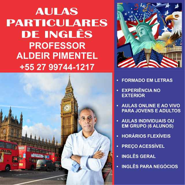 Professor de inglês particular