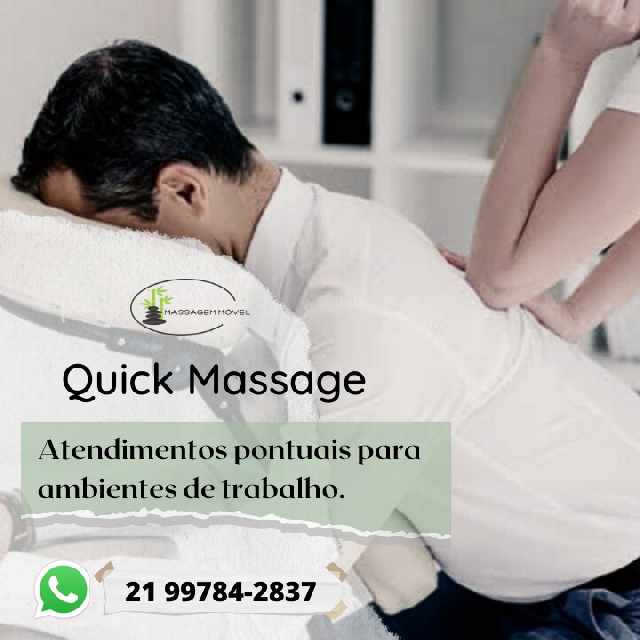 Foto 1 - Massagem em ambientes de trabalho